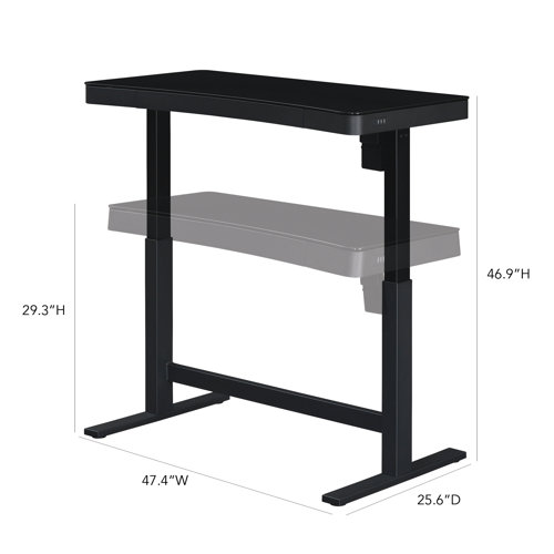 Upper Square™ Babin Height Adjustable Standing Desk & Reviews Wayfair